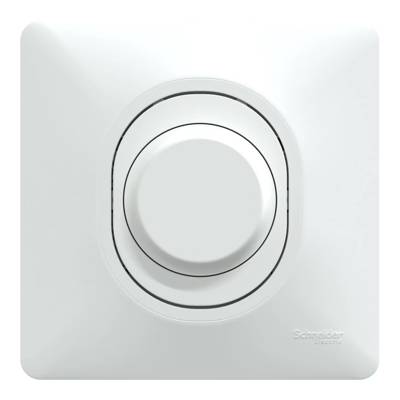 Variateur de lumière OVALIS - blanc - Gedimat - SCHNEIDER ELECTRIC