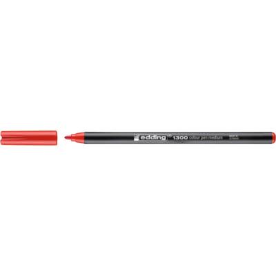 Feutre de Coloriage moyen 1300 rouge 2 mm - EDDING