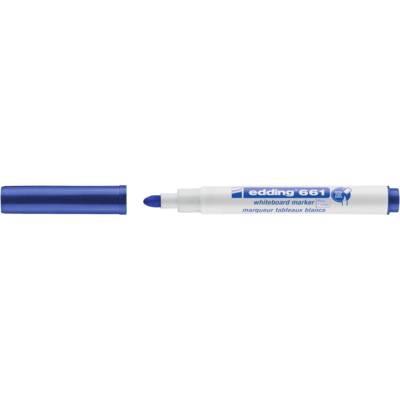 Marqueur pour Tableaux blancs 661 Bleu Pointe Moyenne 1-2 mm - EDDING