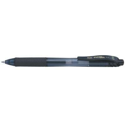 Stylo Roller Encre Gel EnerGel-X BL107 Pointe Fine Noir - Pentel