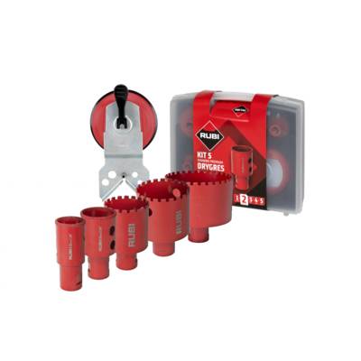 Kit de 5 trépans DRYGRES PREMIUM - Gedimat - RUBI