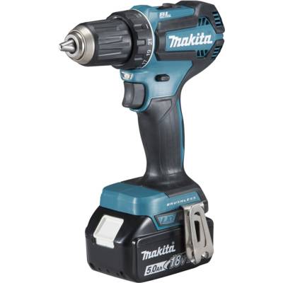 Perceuse visseuse 18V 50nm+2 batteries 5Ah DDF485RTJ - Gedimat - MAKITA