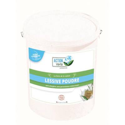 Seau 8,7 kg lessive poudre machine Ecocert 145 doses