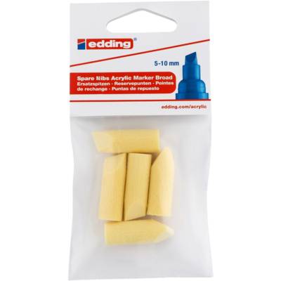 Lot de 5 pointes de rechange pour e-5000 marqueur acrylique larg 5-10 mm