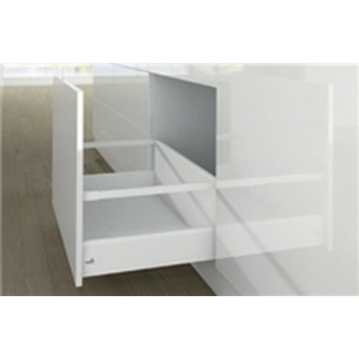 Casserolier Arcitech HETTICH - P.550 H.282/126mm - blanc sans coulisse avec tringle - 9149436 - HETTICH FRANCE