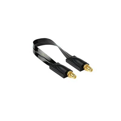 Câble Passe-fenêtre SMA femelle femelle –  plat coaxial HF 1.13 – pour antenne 5G, LTE / 4G
