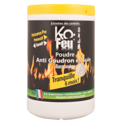 Poudre anti-goudron et suie Ko Feu VNM - FPR