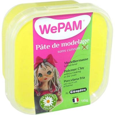 Pâte de modelage 145 ml en Pot Hermétique JAUNE