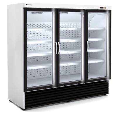 Vitrine réfrigérée froid négatif 3 portes vitrées - Vesto