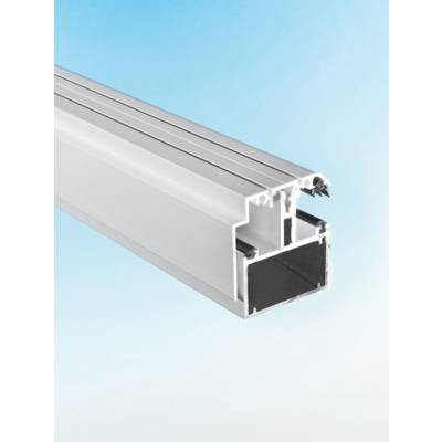 Kit de rive portante pour plaque polycarbonate 16-32 mm - blanc - Gedimat - DHAZE