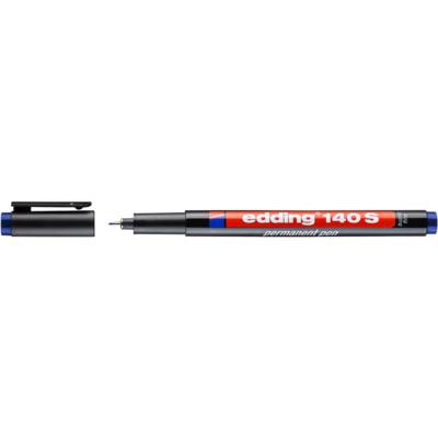 Feutre Permanent 140 S Pointe Super Fine Bleu 0,3 mm - EDDING