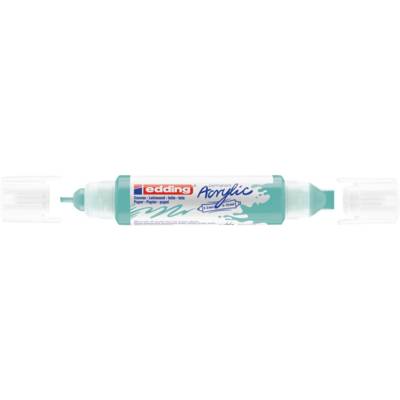 Marqueur Acrylique 3d double pointe 5400 turquoise 2-3 mm, 5-10 mm - EDDING