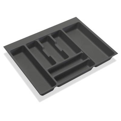 Organiseur de tiroir gris anthracite - EMUCA - 8326623