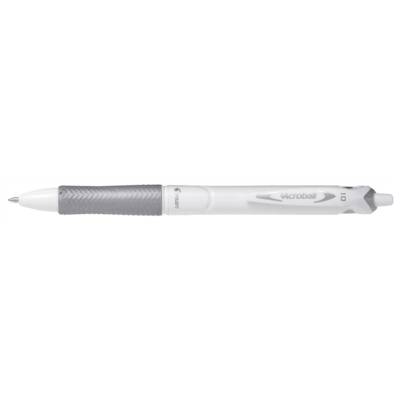 Stylo bille rétractable Grip ACROBALL PURE WHITE 1.0 Trait 0,4 mm Noir