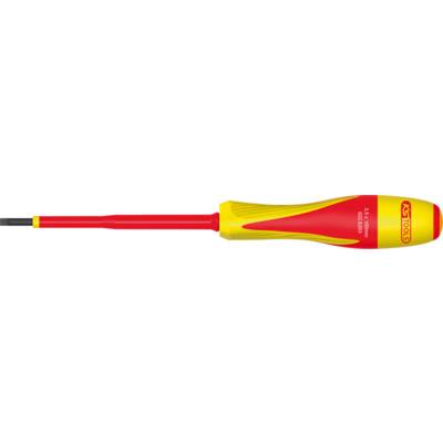 Tournevis Fente bi-matière isolé 1000V, 3,5x100 mm - KSTOOLS - 922.6203 - Maxoutil