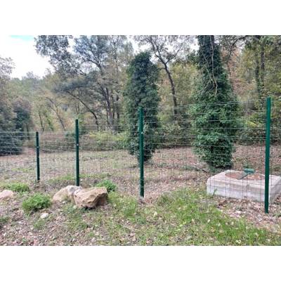 Poteau HABITAT à sceller vert 6005 - Gedimat