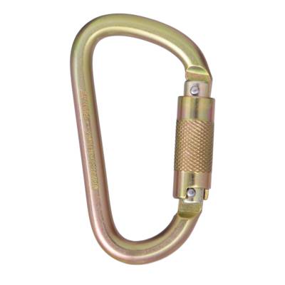 Mousqueton acier verrouillage automatique - Gedimat - JSP