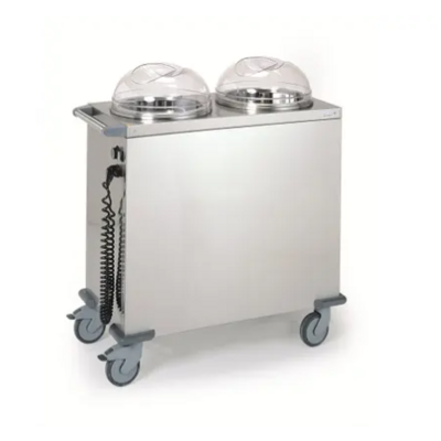 Chariot chauffe-assiettes Ø 180 à 290 mm par pile - 808172