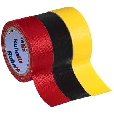 Ruban Toilé 1000 Plastifié 19mm x 3 m Noir