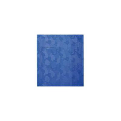 Protège-cahier 17x22 cm 9/100e/grain HELICE porte étiquette, BLEU