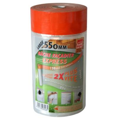 Bâche façadier adhésive express P736 - Gedimat - PLASTO