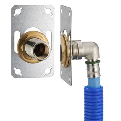 Platine simple PER à sertir - femelle ø15 x 21 mm - Gedimat - NOYON ET THIEBAULT