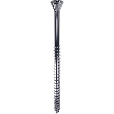 Vis parquet starblock acier zingué avec tête réduite et crans sous tête auto fraisant 3,5 x 55 mm - Gedimat