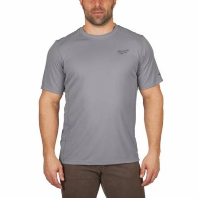 T-shirt respirant MILWAUKEE manches courtes - Taille L - 4933478196