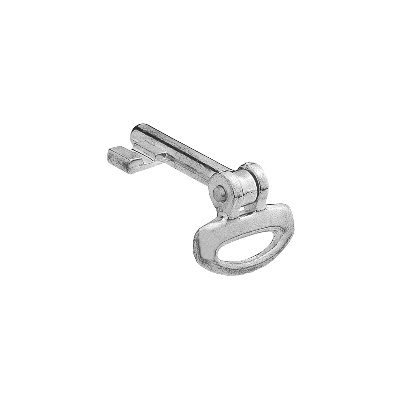 Clé rabattable courte 47.5mm HOPPE F49R chrome resista - 1935781 - Maxoutil