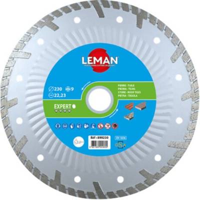 Disque diamant à jante continue tuile/pierre - Gedimat - LEMAN