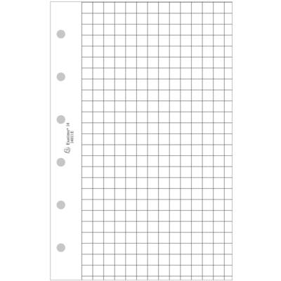 Recharge accessoire Exatime 14 quadrillé 5x5 32 feuillets 126x81 mm