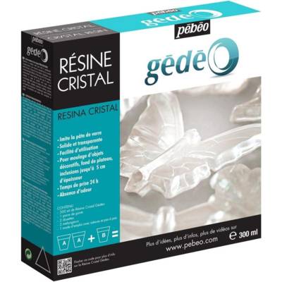 Gédéo Kit Résine Cristal 300 ML - PÉBÉO
