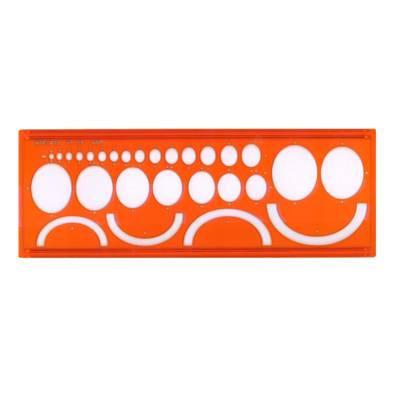 Trace ellipse 55° n°44/55 Matière Biosourcée Orange