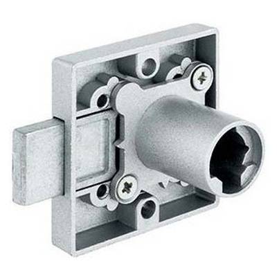 Serrure 1 point OJMAR axe 25mm boitier 42x38 droite uno avec rosace sans cylindre - 785716.222NI - OJMAR SA