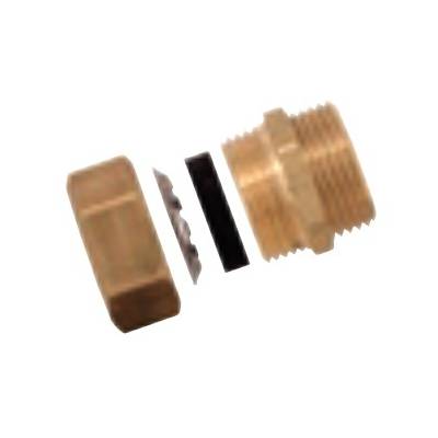 Raccord à joint instantané diam.14mm sortie mâle 15x21 - Gedimat - BOUTTE