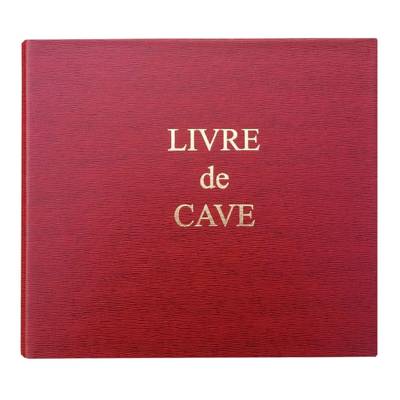 Livre de cave à Anneaux et recharge 230X245 mm Bordeaux