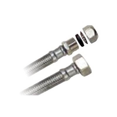 Flexible d'alimentation à jonction instantané diam.10mm + femelle 12x17 long.30cm - Gedimat - BOUTTE