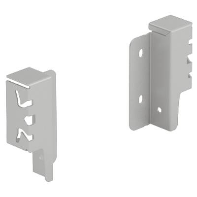 Raccord arrière gris G/D HETTICH pour panneau bois Ht.94 Arcitech - 9150641 - HETTICH FRANCE