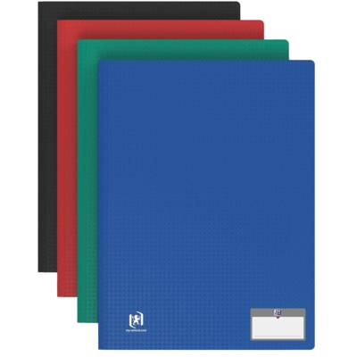 Protege document en polypropylene memphis classique 200 vues - Coloris aléatoire