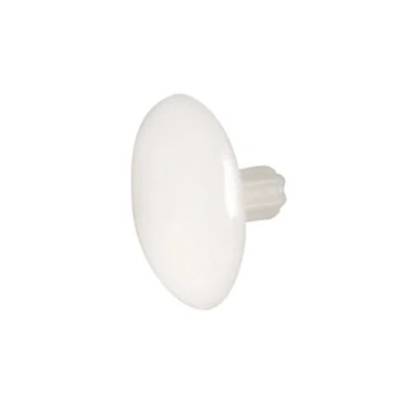 Cache vis HC4 6 pans plastique blanc Ø12 mm - lot de 24 pièces - Gedimat - NORAIL