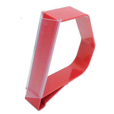 Porte-étiquette triangulaire pour guide de section/serre-livres - Mobidecor