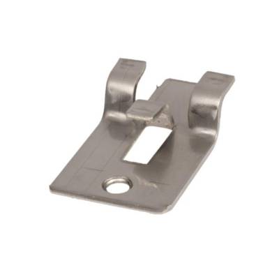 Clip simple + vis inox pour lambourde bois composite - sachet de 30 pièces - Gedimat - SILVADEC