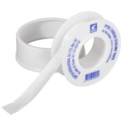 Ruban PTFE qualité standard 12 m x 12 mm x 0.076 mm - Gedimat - GRIFFON