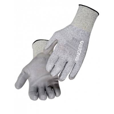 Gants SINGER PEHD - Protection coupure - Paume enduite polyuréthane - Taille 10 - PHD135PU10 - SINGER FRERES