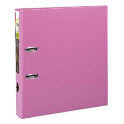 Classeur à levier Prem'Touch dos 50mm A4 rose