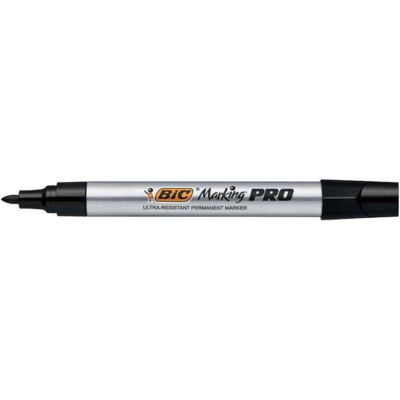 Marqueur Permanent Marking Pro Utilisation Extrême Pte Ogive Noir - Bic