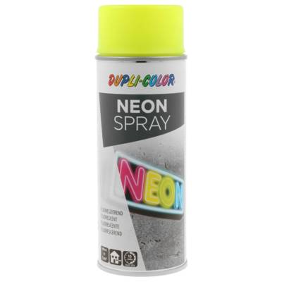 Bombe de peinture spécial - aérosol de 400ml - coloris jaune citron fluorescent - Gedimat - MOTIP DUPLICOLOR