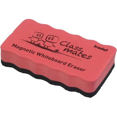 Effaceur magnétique pour tableau blanc, couleur rouge