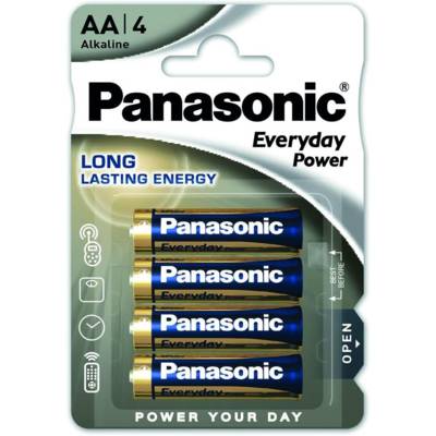 Pack 4 Piles Alcalines Everyday Power SILVER AA 1,5V