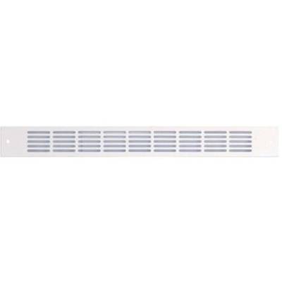 Grille plate alu 478/2 375mm blanc ral 9016 - RENSON - 0004782